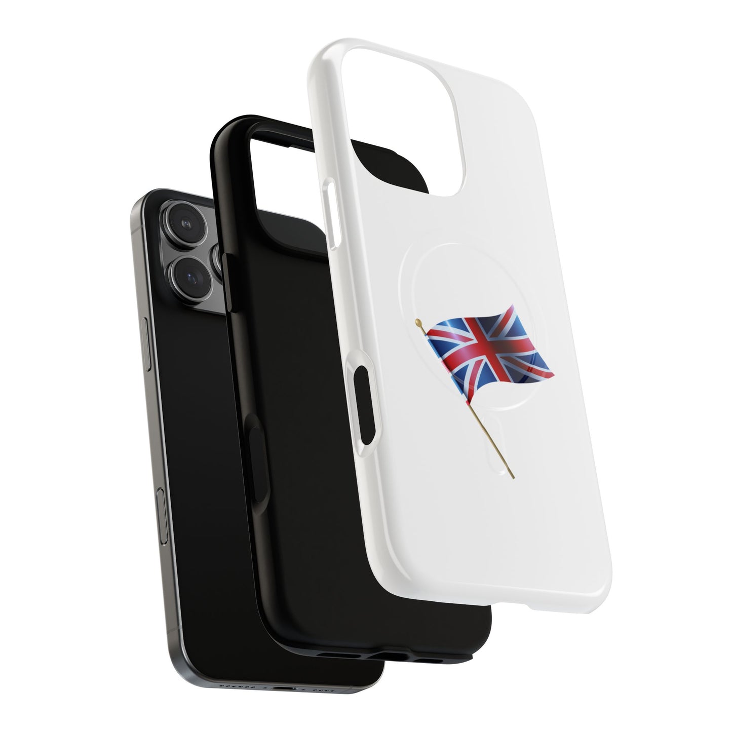 Union Jack Tough Magnetic Phone Case, Stylish Phone Cover, Unique Gift, Durable Phone Protector, British Flag Case, Travel Accessory
