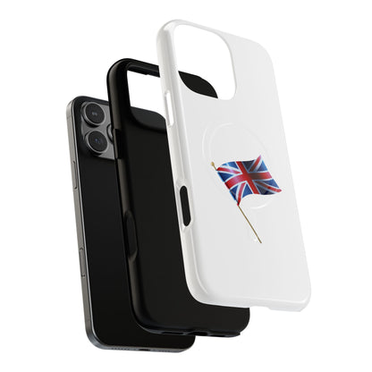 Union Jack Tough Magnetic Phone Case, Stylish Phone Cover, Unique Gift, Durable Phone Protector, British Flag Case, Travel Accessory