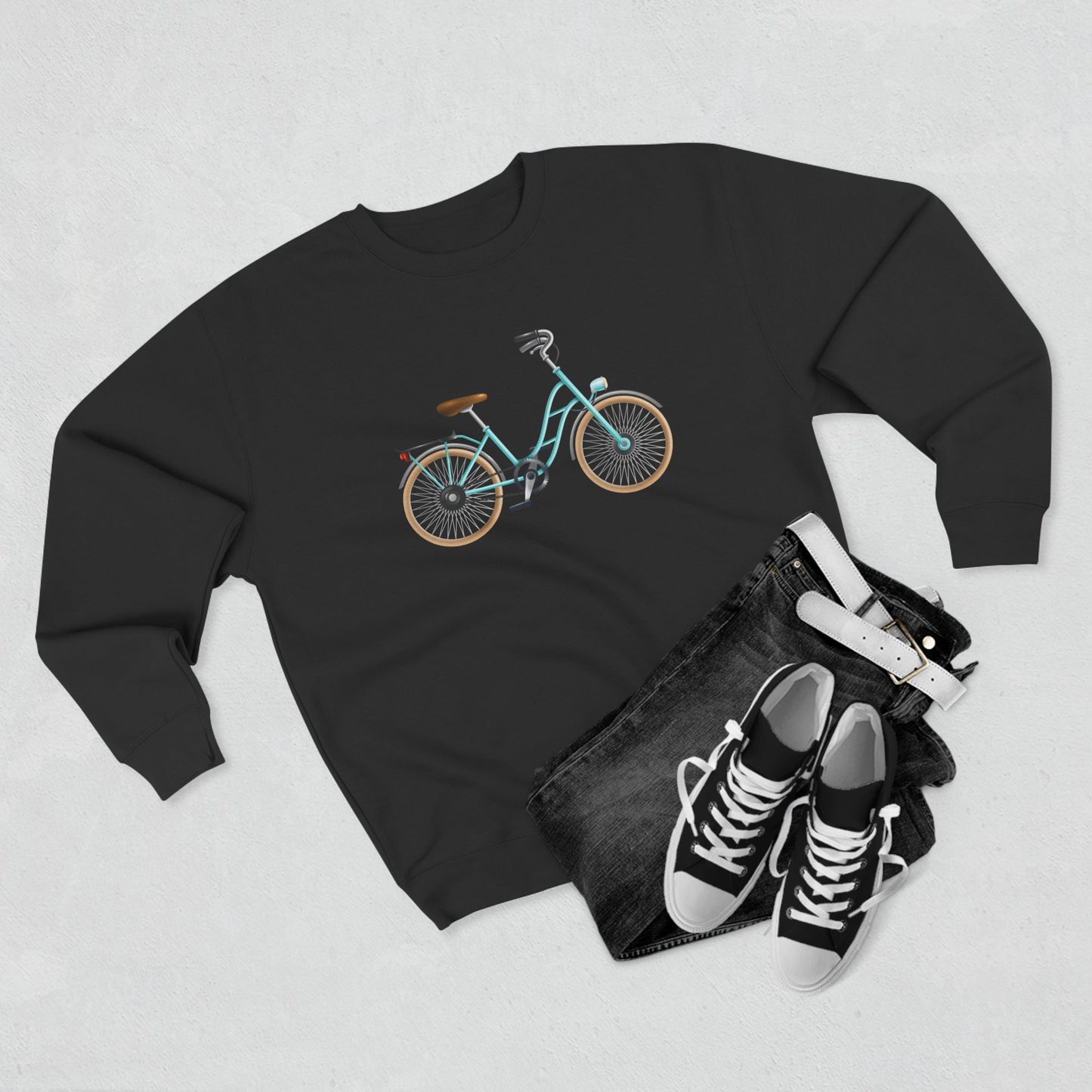 Unisex Crewneck Sweatshirt - Classic Bicycle