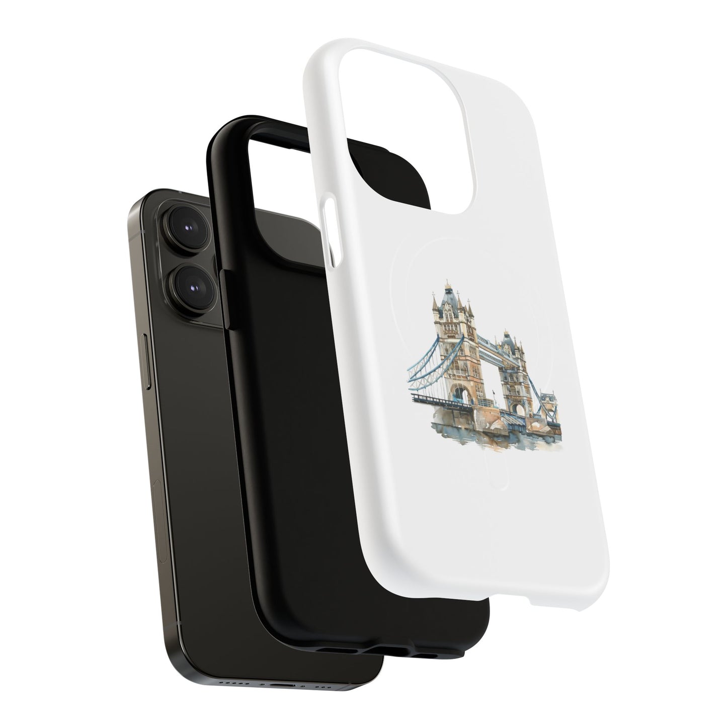 Tough Magnetic Phone Cases with Tower Bridge Design, Durable, Stylish, Unique Gift for Travelers, Perfect for Everyday Use