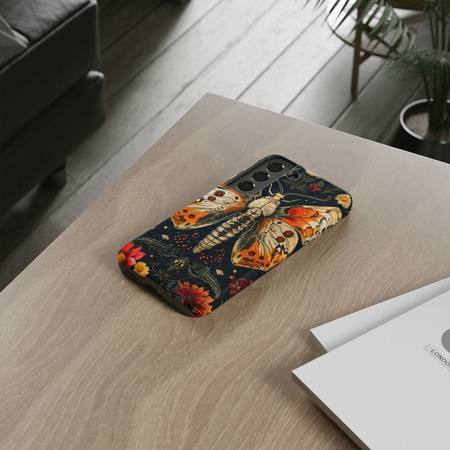 Artistic Butterfly Phone Case for Nature Lovers, Eco-friendly, Gift for Birthdays, Holidays, Unique Cell Phone Accessories