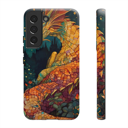 Dragon Art Phone Case, Tough Phone Cover, Fantasy Gift, Unique Mobile Accessory, Dragon Lover Gift, Stylish Protection