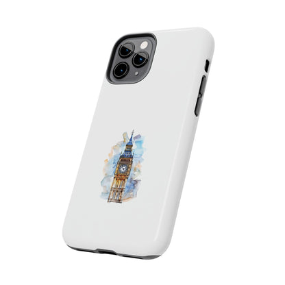 London Big Ben Tough Phone Case - Durable Protection with a Splash of Art