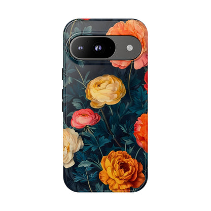 Floral Phone Case, Tough Cases for Phone Protection, Gift for Flower Lovers, Floral Designs, Spring Decor