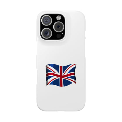 Union Jack Slim Phone Case - British Pride, Stylish Protection for Your Phone, Gift for Her, Travel Lover, Holiday Gift