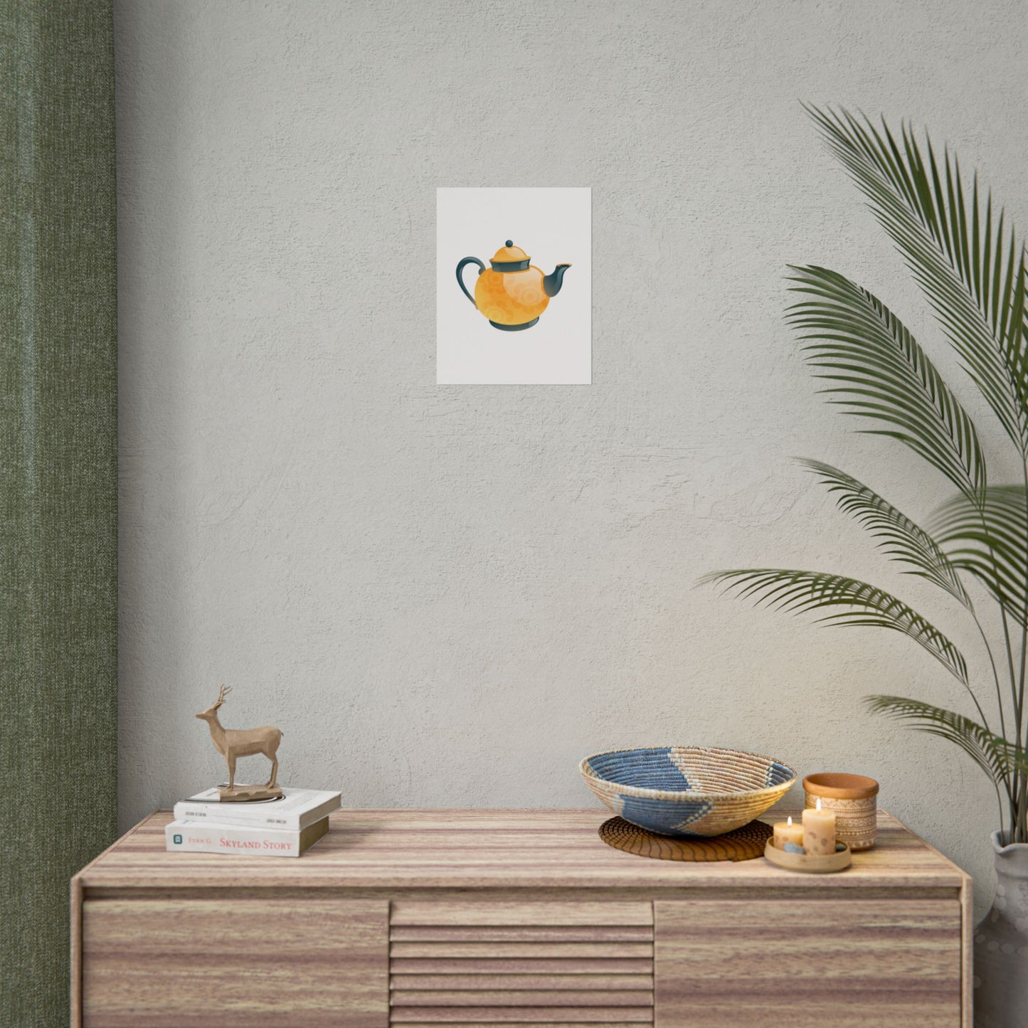 Vintage Tea Pot Rolled Posters
