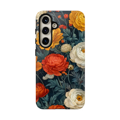 Floral Tough Case for Phones | Durable Floral Phone Cover, Boho Chic, Unique Gift for Her, Phone Protection, Flower Design