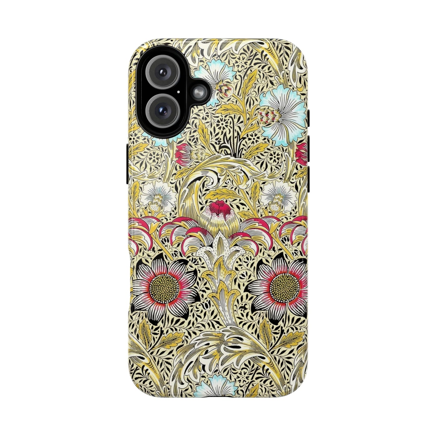 Floral Phone Case - Tough Cases, Floral Design, Stylish, Protective, Unique Gift for Her, Phone Accessories
