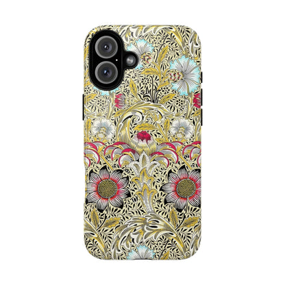 Floral Phone Case - Tough Cases, Floral Design, Stylish, Protective, Unique Gift for Her, Phone Accessories