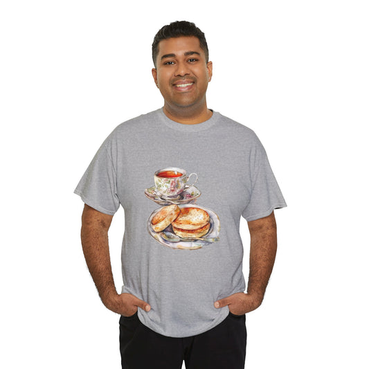 Unisex Heavy Cotton T-Shirt - Traditional British Food