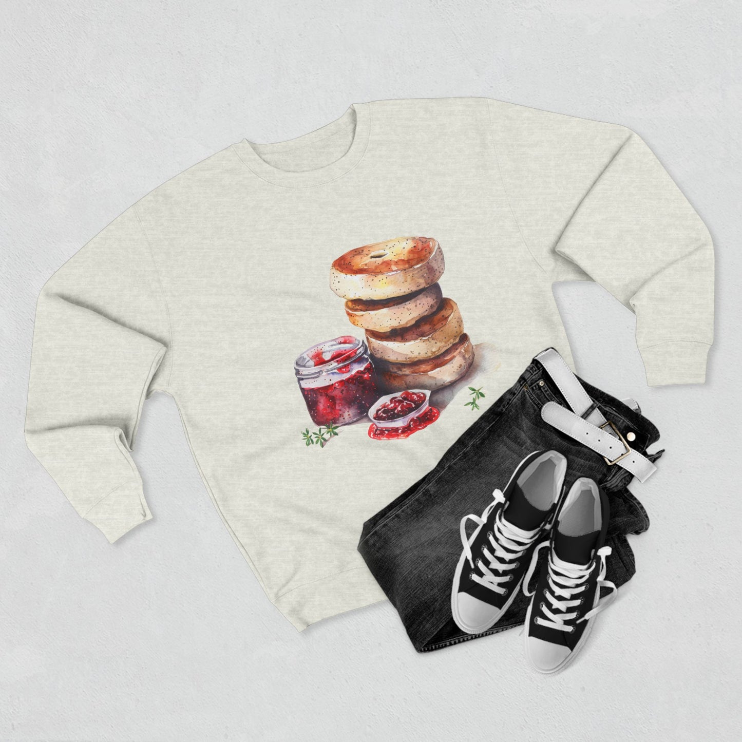 Unisex Crewneck Sweatshirt - British Royal Breakfast