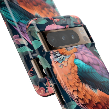 Tough Cases | Colorful Bird Phone Case, Vibrant Animal Design, Unique Gift for Nature Lovers, Perfect for Holidays & Birthdays