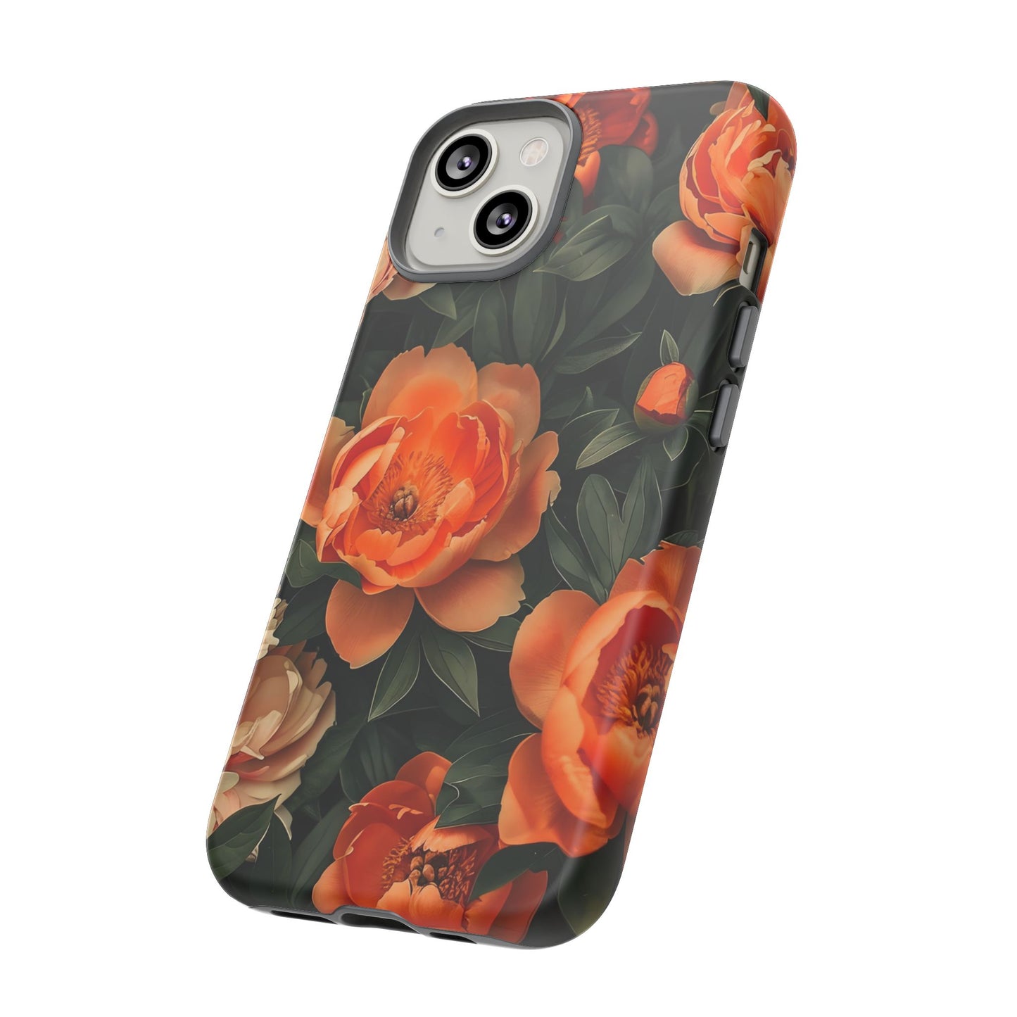 Stylish Floral Phone Case, Tough Cases, Floral Phone Cover, Gift for Her, Spring Accessories, Mother's Day, Phone Protection