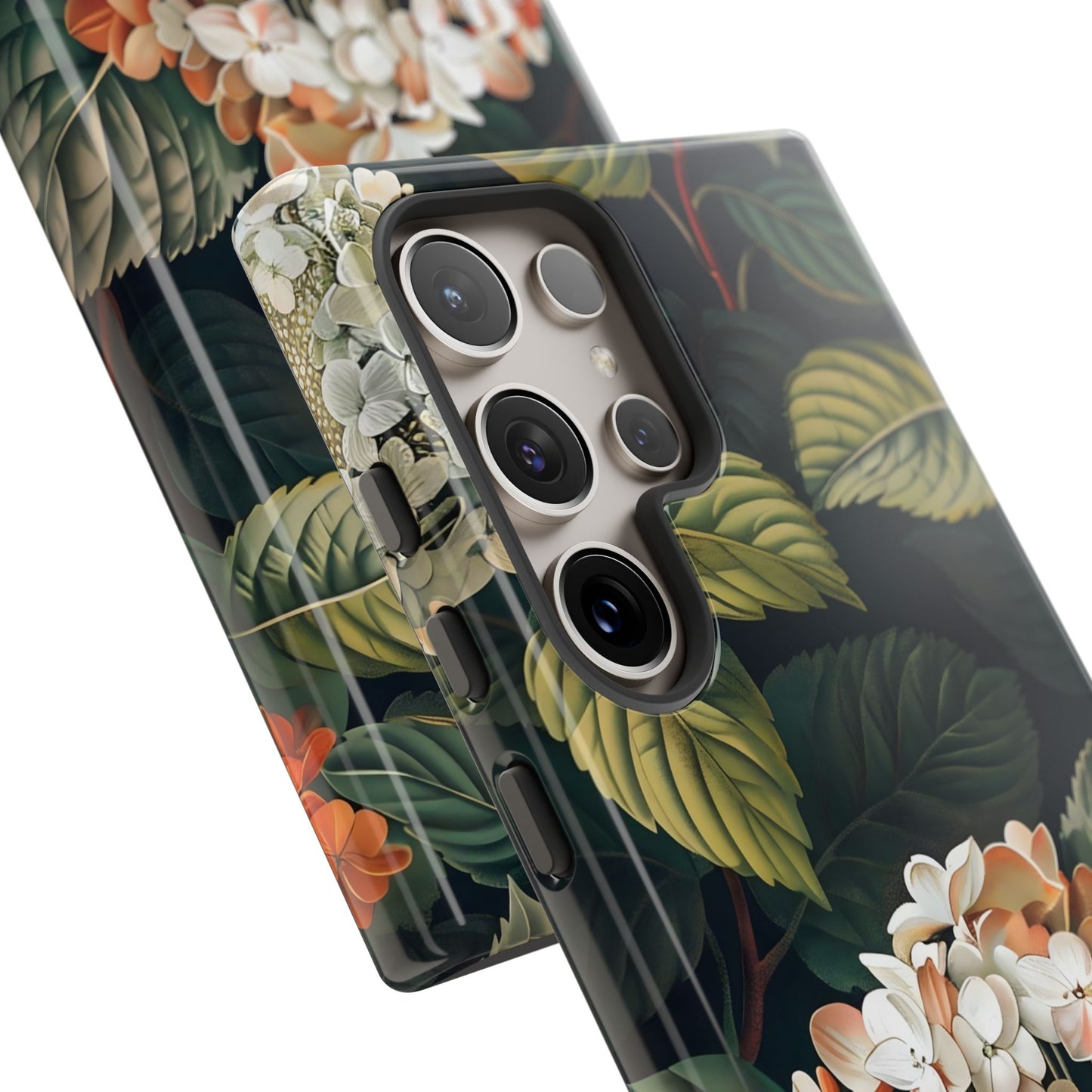 Floral Phone Case - Tough Cases, Nature Lover Gift, Floral Design, Botanical Phone Cover, Stylish Cellphone Accessory, Mother's Day Gift