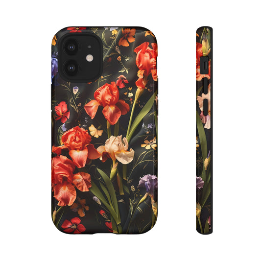 Floral Tough Case for Phone, Durable Protective Phone Cover, Gift for Flower Lovers, Phone Accessories, Spring Vibes