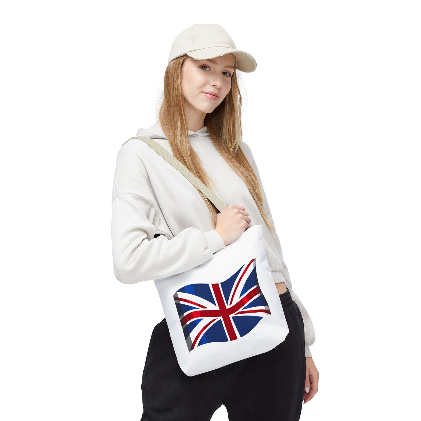 Union Jack Tote Bag, Stylish Reusable Shopping Bag, British Flag Carryall, Eco-Friendly Beach Tote, Gift for Travelers