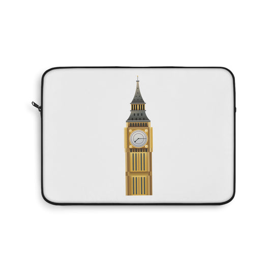 London Big Ben Laptop Sleeve, Stylish Computer Cover, Gift for Students, Office Workers, Travel Accessory, Unique Tech Case