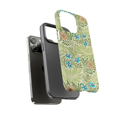 Tough Cases Phone Case, Botanical Print Phone Cover, Floral Smartphone Accessory, Nature-Inspired Tech Gear, Gift for Plant Lovers