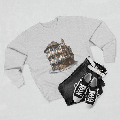 Unisex Crewneck Sweatshirt - London Pub Interior British Tavern