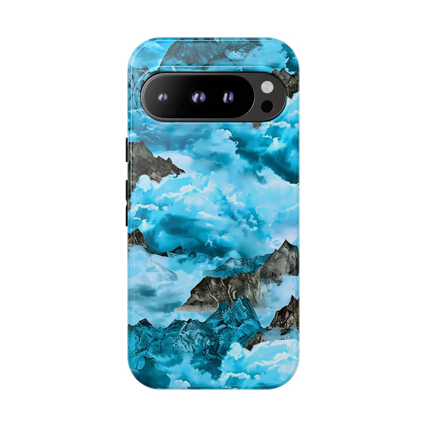 Mountain Wave Phone Case - Adventure Gear, Outdoor Gifts, Stylish Cases, Trendy Accessories, Nature Lovers