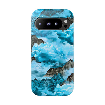 Mountain Wave Phone Case - Adventure Gear, Outdoor Gifts, Stylish Cases, Trendy Accessories, Nature Lovers