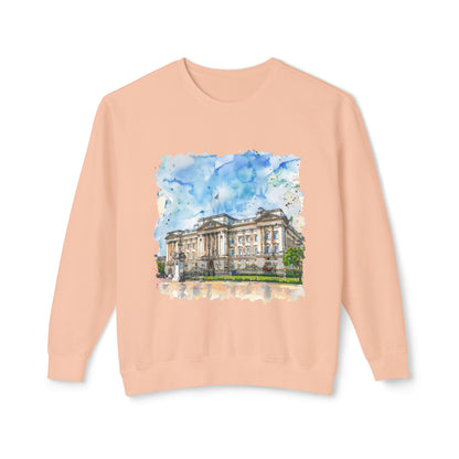 Unisex Lightweight Crewneck Sweatshirt - British Nature - Scenic Landscapes and Natural Beauty