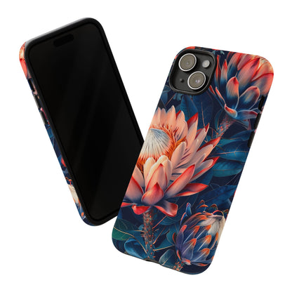Floral Phone Case | Tough Cases, Floral Design, Phone Accessory, Gift for Her, Customizable Case, Nature Lover Gift
