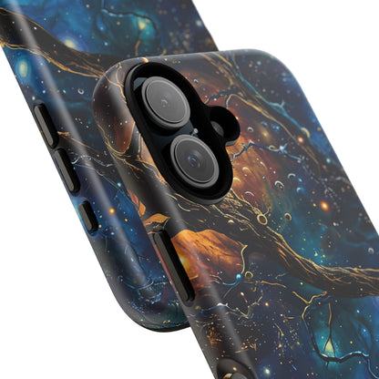 Galaxy-Themed Phone Case, Astronaut Gift, Space Lover Accessory, Unique Phone Cover, Cosmic Art Case