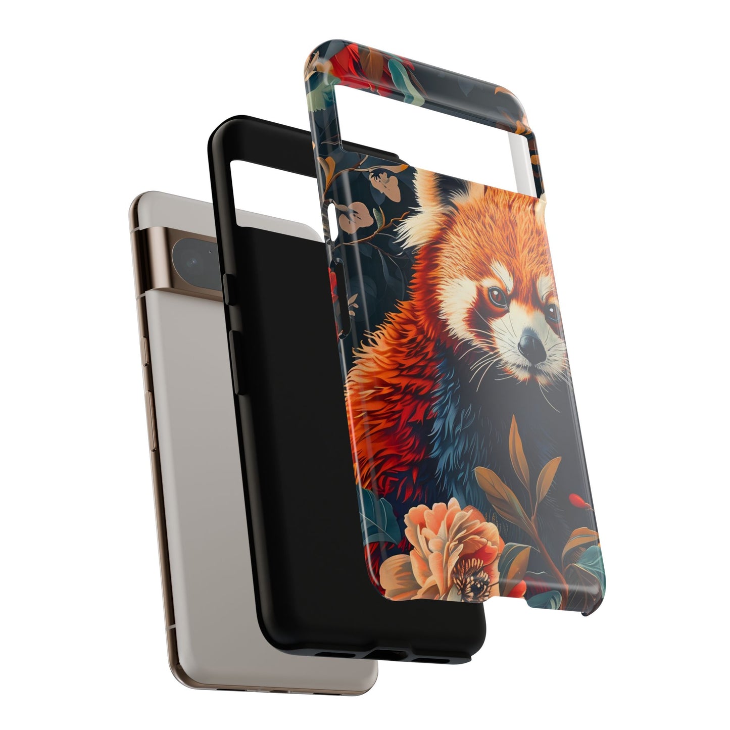 Cute Red Panda Phone Case, Wildlife Lover Gift, Tough Cases for iPhone, Nature-Themed Phone Cover, Animal Art Shell, Cute Tech Accessories