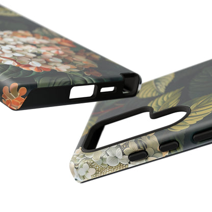 Floral Phone Case - Tough Cases, Nature Lover Gift, Floral Design, Botanical Phone Cover, Stylish Cellphone Accessory, Mother's Day Gift