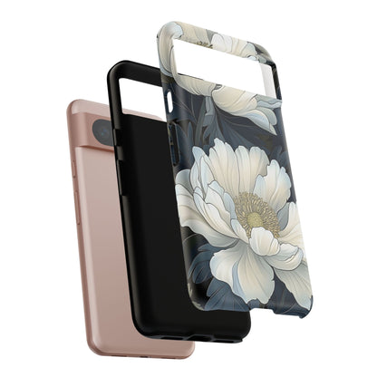 Elegant Floral Phone Case, Floral iPhone Cover, Flower Art Phone Case, Eco-Friendly Mobile Protection, Tough & Stylish Phone Case