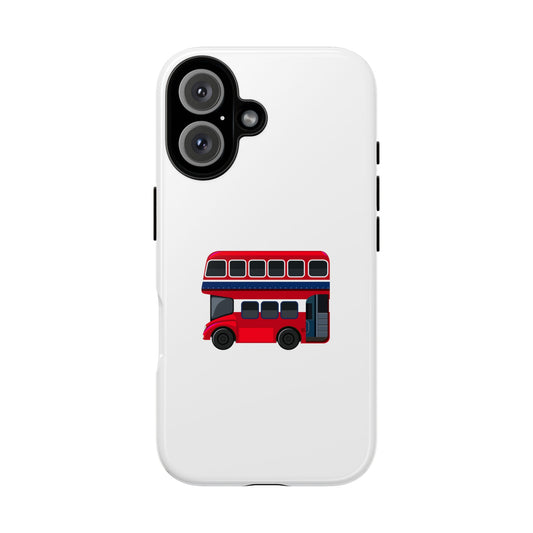 London Double-Decker Bus Phone Case - Fun & Protective Design