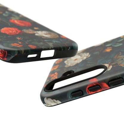 Floral Phone Case | Tough Cases with Elegant Design | Gift for Her, Mother's Day, Birthdays, Personalized, Trendy Tech Accessories