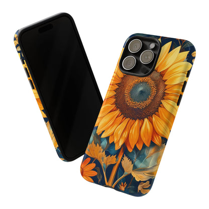 Sunflower Phone Case - Floral Design for Nature Lovers, Cute Spring Accessory, Gift for Her, Eco-Friendly Cover
