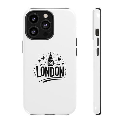 Stylish Phone Case for London Lovers, London Gift, Travel Accessory, Unique Smartphone Case, Cityscape Phone Cover