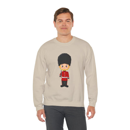 Unisex Heavy Blend™ Crewneck Sweatshirt Classy - Soldier - Classic Military Elegance and Honorable