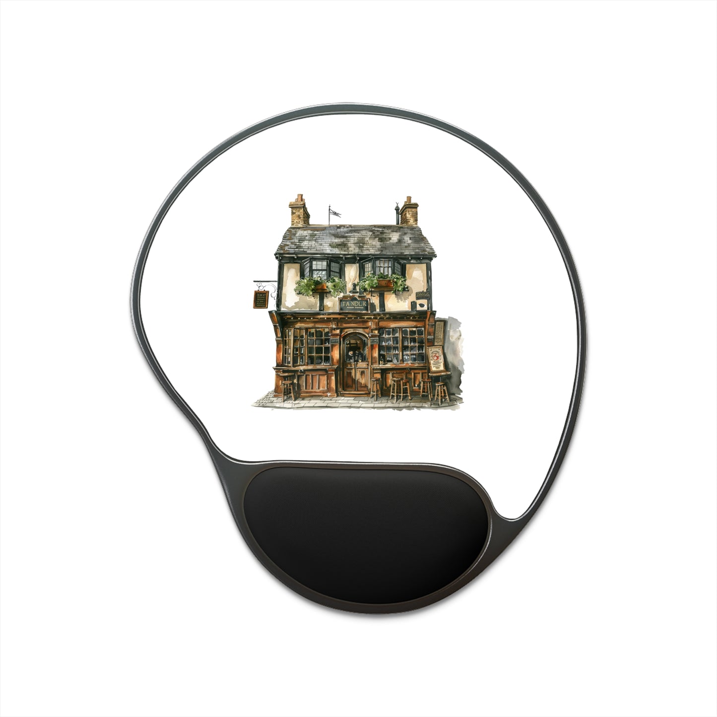 Mouse Pad With Wrist Rest