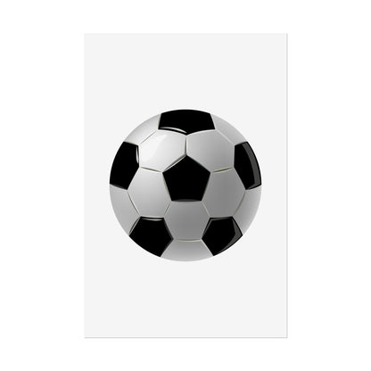 Soccer-Themed Rolled Posters | Perfect for Sports Decor, Game Room, Youth Birthdays, Gifts for Soccer Fans, Wall Art