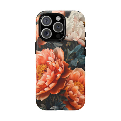 Floral Phone Case - Tough Cases, Durable Cover, Flower Design, Unique Gift, Phone Accessories