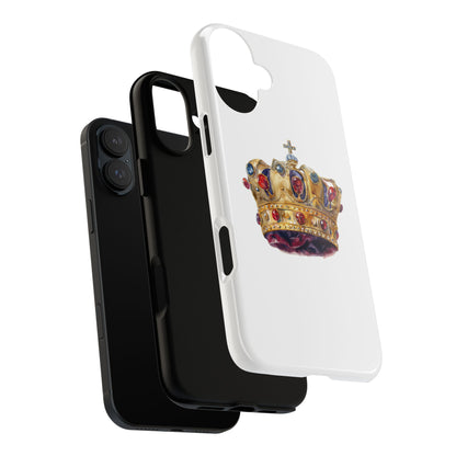 Royal Crown Phone Case | Tough Phone Cases, Stylish Accessories, Gift for Her, Birthday Present, Royalty Vibe