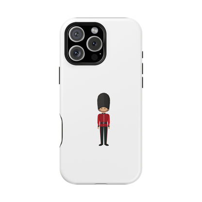 Charming Magnetic Phone Cases with Royal Guard Design, Fun Gift, Phone Accessory, Stylish Protection, Unique Phone Cover
