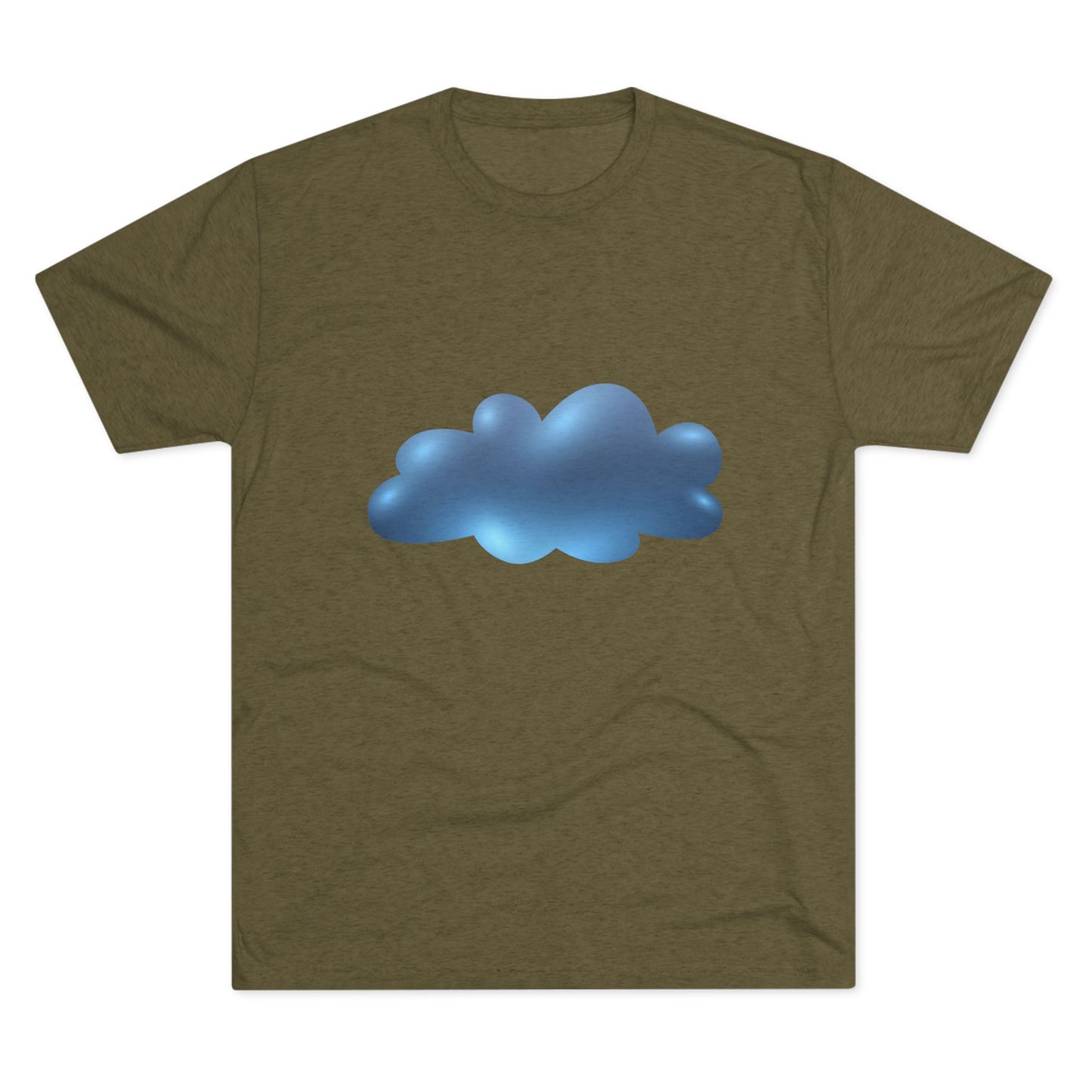 Serene Cloudscape - Dreamy Cloud Classy Unisex Tri-Blend Crew Tee