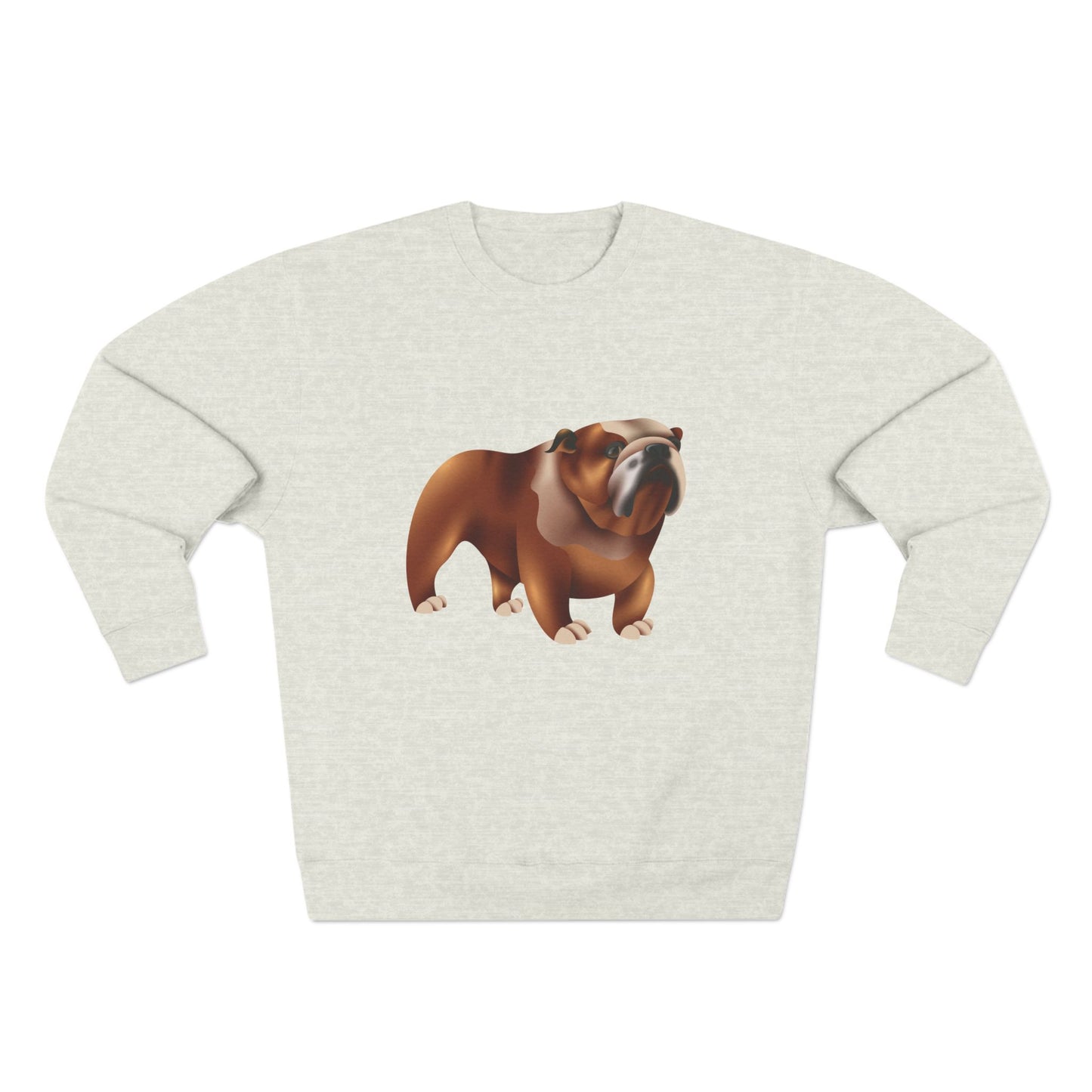 Unisex Crewneck Sweatshirt - Adorable British Dog