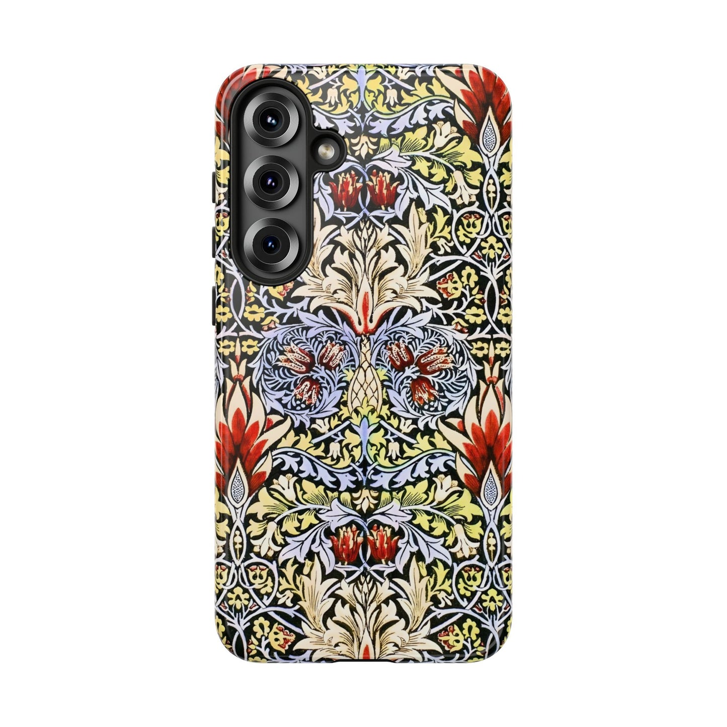 Stylish Phone Case - Floral Design, Tough Cases, Gift for Her, Phone Accessories, Trendy Tech, Unique Cell Phone Cover