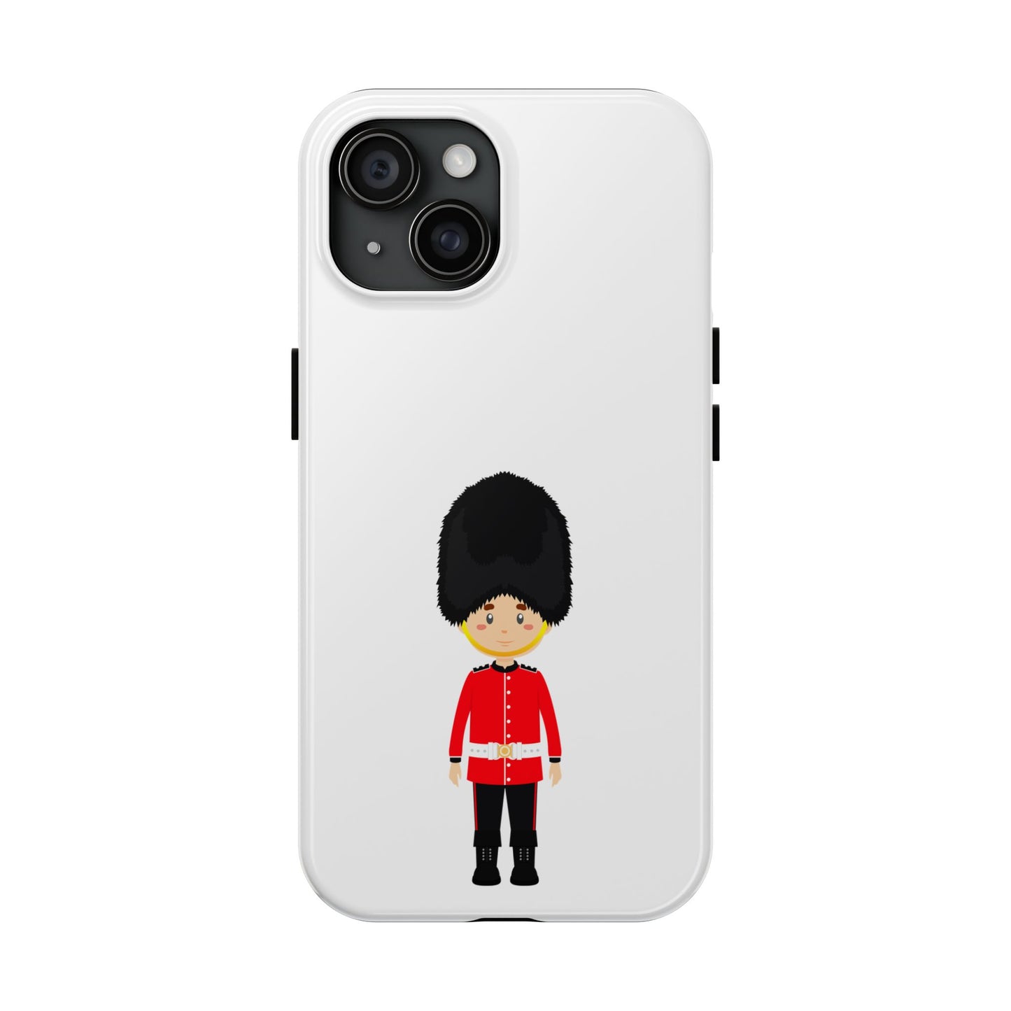 Guarding Style Tough Phone Cases, London Guard Design, Durable Phone Protection, Gift for Travelers, Unique Cell Phone Covers