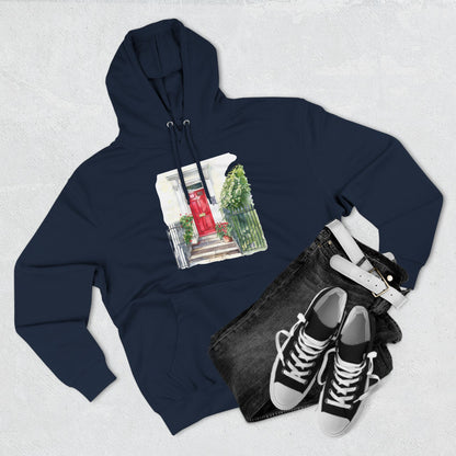 Three-Panel Fleece Hoodie - Scenic Landscapes and Natural Beauty