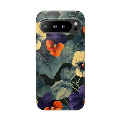 Tough Cases Floral iPhone Case, Tough Phone Cover, Stylish Floral Design, Gift for Her, Summer Vibe, Durable Protective Case