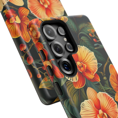 Floral Phone Case - Tough Cases, Protective Cover, Gift for Her, Smartphone Accessory, Floral Design, Nature-Inspired