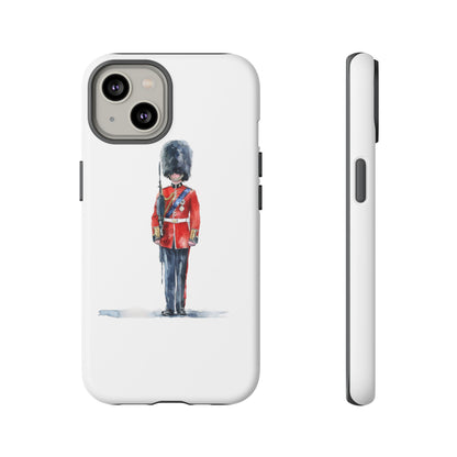 British Royal Guard Phone Case - Tough Cases, Unique Phone Cover, Gift for Her, Cute Accessory, British Soldier Design