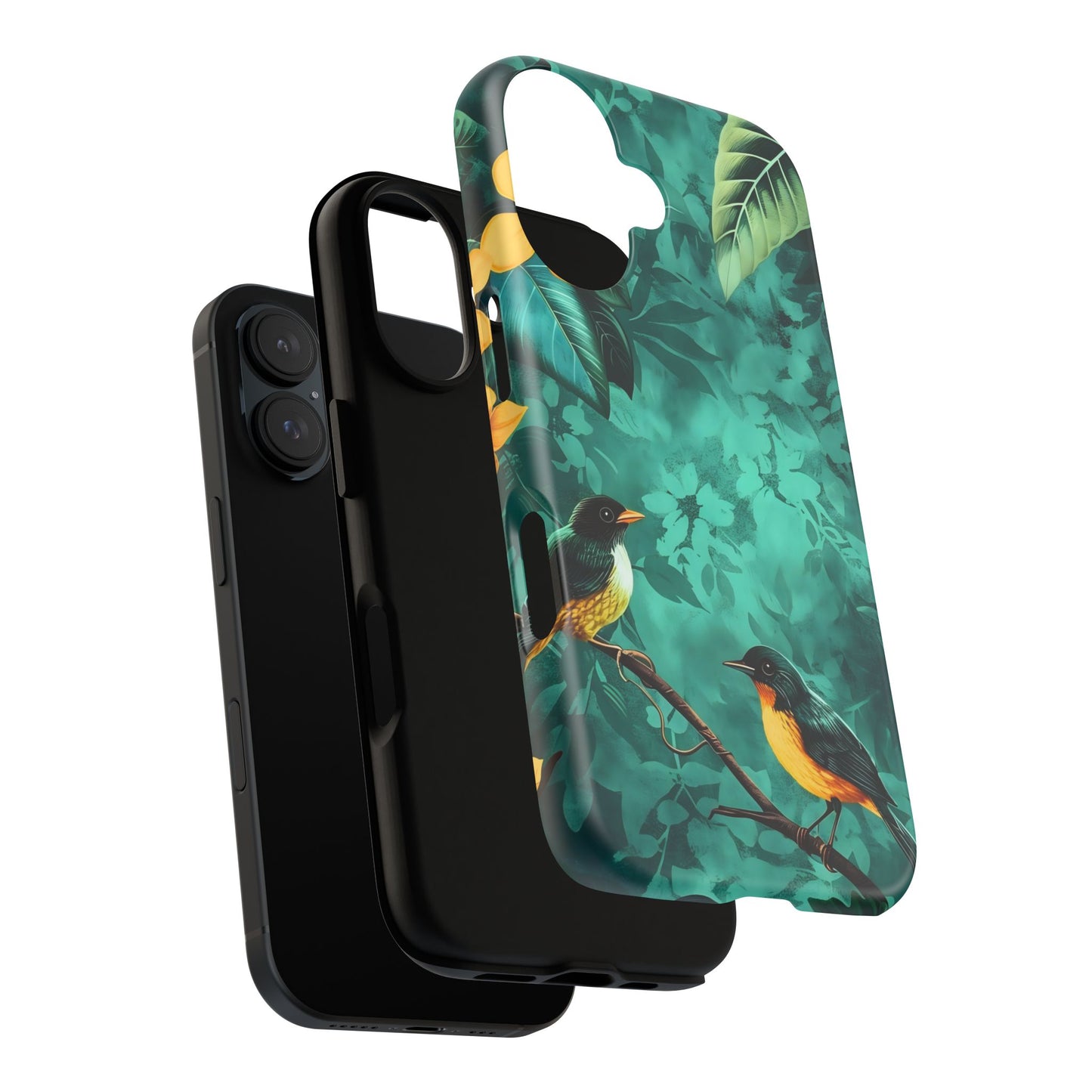 Tough Cases Phone Case - Elegant Bird Design, Nature Lover Gift, Wildlife Art, Tropical Decor, Eco-Friendly Accessory